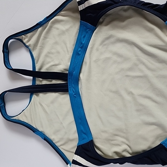 Adidas Swimwear - Blue and White - Picture 9 of 12